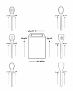 Serving Utensil Set (Beech Wood Grain Set)