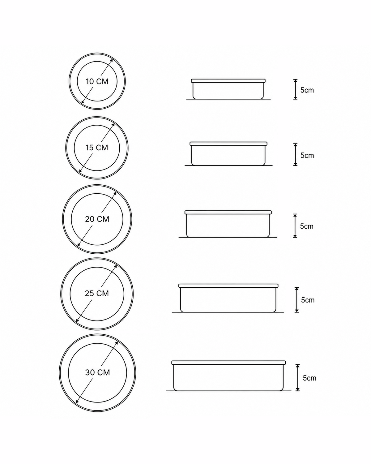 Serving Plate Set (Hana)