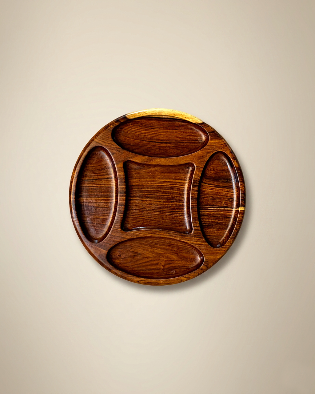 Round Serving Tray (Snack Circle)